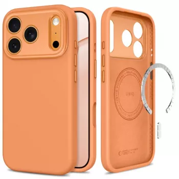 TECH-PROTECT UNIQ MagSafe Clear Case for iPhone 17 Pro / 18 Pro - Cosmic Orange