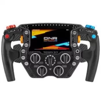 VPG Sim Mission Sim Racing upravljač, 5 inch zaslon osjetljiv na dodir, ARGB, 290mm - crni