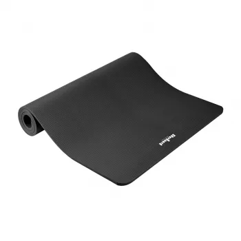 REBEL ACTIVE NBR prostirka za vježbanje 190x100x1,5 cm, crna - yoga, pilates, fitness