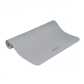 REBEL ACTIVE TPE prostirka za vježbanje 200x115x1 cm, siva - yoga, pilates, fitness