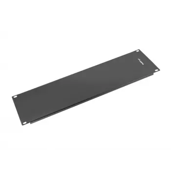 LANBERG AK-1404-B 19-Inch 3U Rack Blanking Panel, Black
