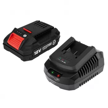 GRAPHITE Energy+ Kit: 18V 2.0Ah Li-Ion Battery and Charger