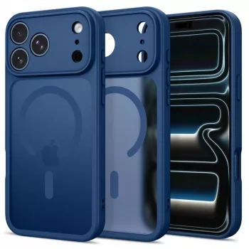Tech-Protect BasicMag MagSafe Case for iPhone 17 Pro / 18 Pro - Matte Deep Blue