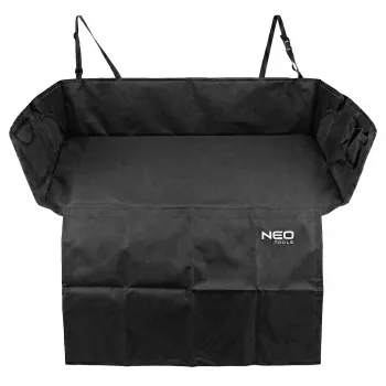NEO TOOLS 11-474 univerzalna zaštitna podloga za prtljažnik za automobile, SUV-ove i karavane, vodootporna, otporna na prljavštinu i ogrebotine, crna, 145 x 120 cm