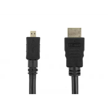 Accura HDMI na Micro-HDMI kabel 1,8m 4K High-Speed s Ethernetom crni