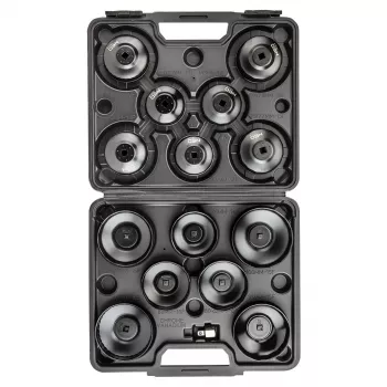 NEO TOOLS set nasadnih ključeva za uljni filtar 16 dijelova (65-100 mm, 3/8