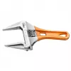 NEO TOOLS podesivi kratki ključ 185 mm, otvor čeljusti 0-53 mm, krom-vanadij čelik, DIN 3117