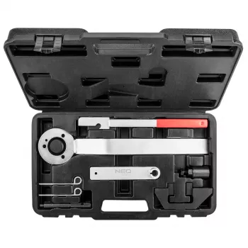 NEO TOOLS set alata za razvod dizelskih motora za BMW, Land Rover, Opel (M41, M47, M57, TD4, TD6, X25DT, Y25DT) - set od 15-20 dijelova u plastičnoj kutiji