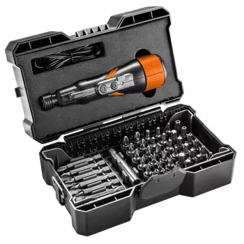 NEO TOOLS 04-200 USB-C 3,6 V akumulatorski odvijač s 10 bitova i plastičnom kutijom
