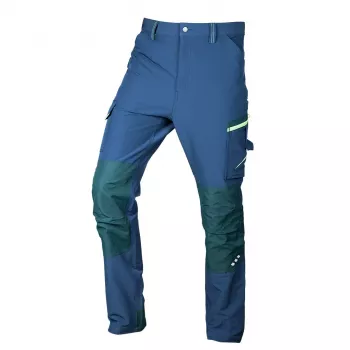 NEO TOOLS Mix&Match 4-Way stretch radne hlače navy-zelene XS