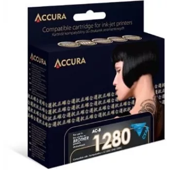 Accura kompatibilna cijan tintna patrona za Brother LC1280XLC/LC1240XLC/LC1220XLC (visoki kapacitet, 1200 stranica)