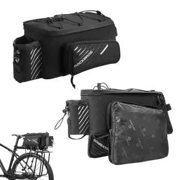 Rockbros A9-BK Bicycle Rack Bag, Black