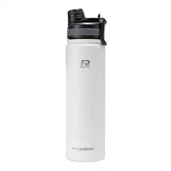 ROCKBROS termo biciklistička boca 650 ml bijela