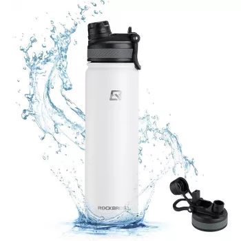 ROCKBROS termo biciklistička boca 650 ml bijela