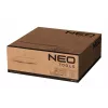 NEO TOOLS 90-037 električna grijalica 2000W PTC keramička grijalica s podesivim termostatom, zaštitom od pregrijavanja i prevrtanja, prijenosnom ručkom, crno/siva