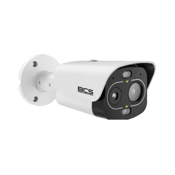BCS termalna i optička IP kamera BCS-L-TIP242FR3L3-THT-Ai1(0403) – 256x192 termalna slika, 2MP vidljiva, AI detekcija požara, IP67, PoE