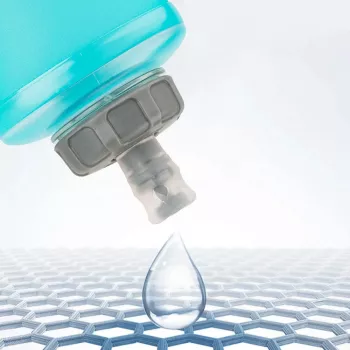 Rockbros Soft Flask 500 ml svijetloplava - sklopiva boca za piće za trčanje i vanjski sport