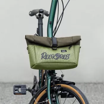 ROCKBROS W020 Dual-Function Front Bicycle Bag / Shoulder Bag - Green