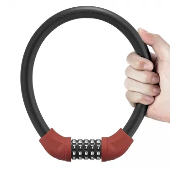 ROCKBROS RKS870-BK Combination Cable Lock 85 cm Red