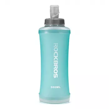 ROCKBROS Soft Flask 500 ml svijetloplava - sklopiva TPU boca za trčanje