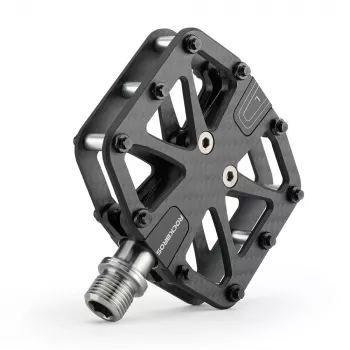 Rockbros C525 platforme pedale za bicikl od karbonskih vlakana - crne