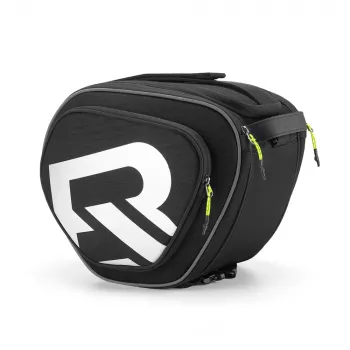 ROCKBROS A40-1 12L Motorcycle Tank Bag with Magnetic & Strap Mount, Touch-Sensitive Phone Window, Rain Cover, Black