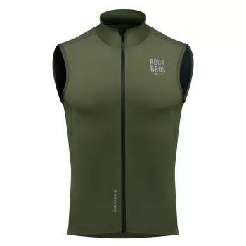 ROCKBROS ROAD TO SKY Windproof Thermal Cycling Vest TLMJ002 Green L
