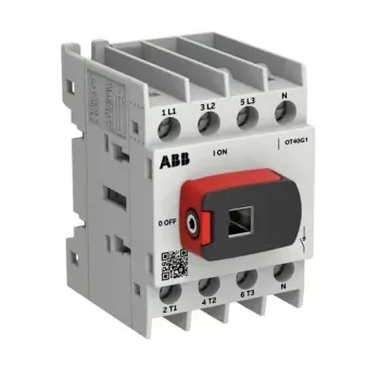 ABB OTOT40G1-4BSN2Plus 40A 4-polni rastavni prekidač, G1 okvir, podna montaža