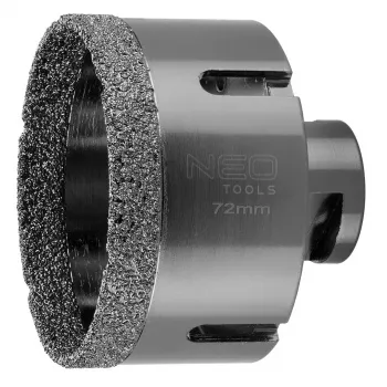 NEO TOOLS dijamantna krunica 72 mm x M14 za kutnu brusilicu (55-316)