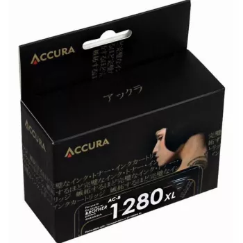 ACCURA AC-B1280BXL visokokapacitetna crna tintna patrona za Brother LC1280XLBK