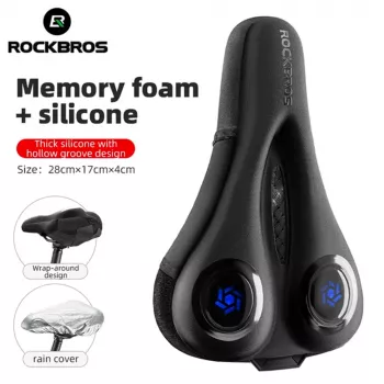 Rockbros LF044BL navlaka za sjedalo sa zaštitom od kiše - crno-plava