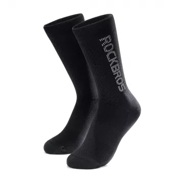 Rockbros 490067003 reflektirajuće biciklističke čarape, M, crne