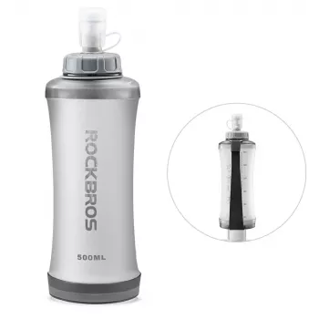 ROCKBROS Soft Flask 500 ml trkačka boca za vodu - bijela