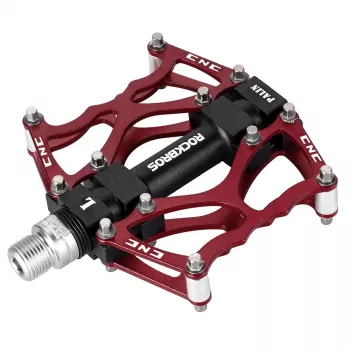 ROCKBROS JT201012LR 2010-12L aluminijske platforme pedale za bicikl - crvene