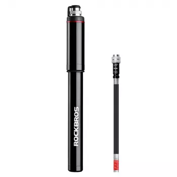Rockbros SMART-B mini pumpa za bicikl 150 PSI Presta Schrader ventil crna