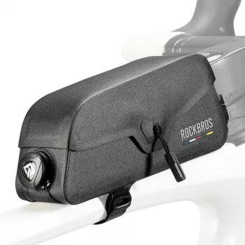 Rockbros AS-134 ROAD TO SKY vodootporna torba za okvir bicikla 0,6L, crna