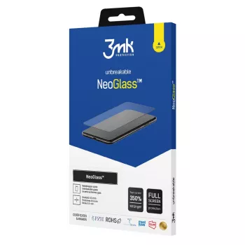 3MK NeoGlass hibridno staklo zaštita zaslona za Samsung Galaxy A22 4G - crna