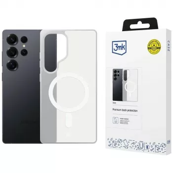 3MK Smoke MagCase za Samsung Galaxy S25 Ultra - bijela