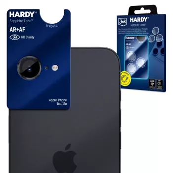 3MK PROTECTION Apple iPhone 16E/17E - 3mk Hardy safirna leća