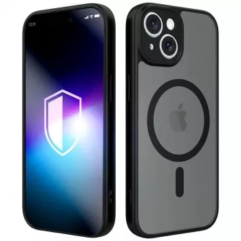3MK Misty MagCase za Apple iPhone 14 - crna