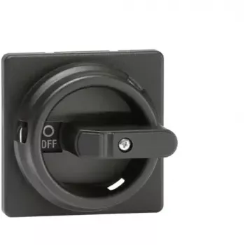 ABB OZ331SPB okrugla rotacijska ručka, crna, 6 mm vratilo, IP65, za OT16-1250 rastavne prekidače