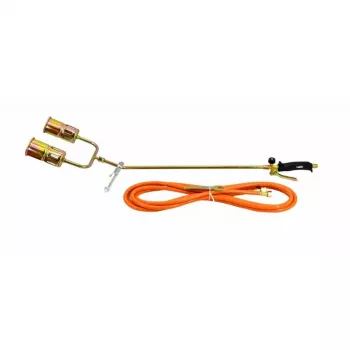 AWTOOLS AW13855 plinski plamenik – piezo paljenje, butan plamenik za lemljenje i tvrdo lemljenje, 1300°C, EN417