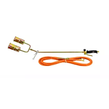 AWTOOLS AW13855 plinski plamenik – piezo paljenje, butan plamenik za lemljenje i tvrdo lemljenje, 1300°C, EN417