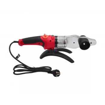 AWTOOLS 2000W aparat za zavarivanje plastičnih cijevi za PVC PP PE PB PVDF PPR 20-63mm sa 6 PTFE mlaznica, stalkom, rezačem, rukavicama, kovčegom