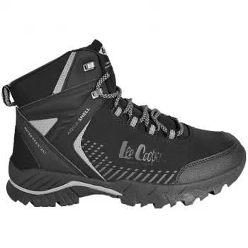 Lee Cooper muške ležerne cipele na vezanje, crne, LCJ-22-01-1399M