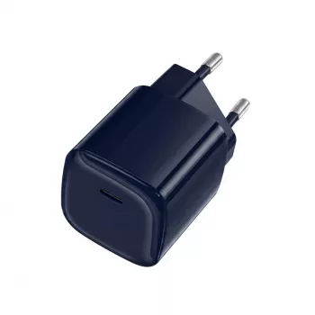 Crong NEO GaN 40W USB-C PD 3.2 zidni punjač s AVS - tamnoplavi