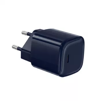 Crong NEO GaN 40W USB-C PD 3.2 zidni punjač s AVS - tamnoplavi