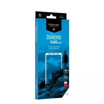 MS Diamond Glass Edge 3D zaštitna folija za zaslon za Oppo Reno12 5G - crna