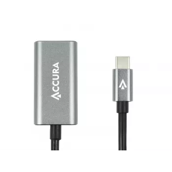 Accura USB-C na HDMI 4K 60Hz adapter kabel M/F 0,23m