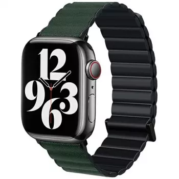 Beline Magnetic Pro narukvica za Apple Watch 38/40/41mm crno-zelena
